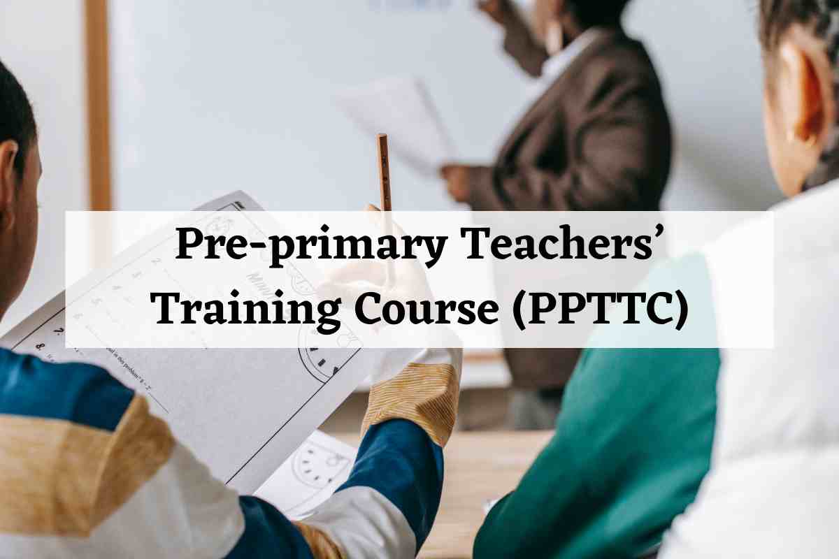 Pre-Primary Teacher Training