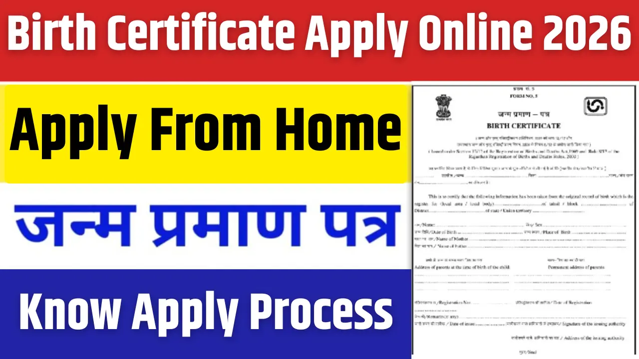 Birth Certificate Apply Online 2026